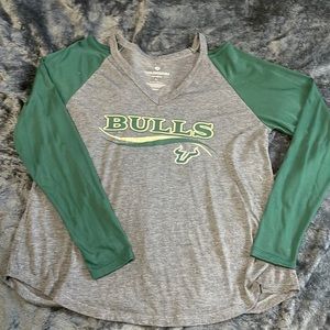 USF peek shoulder top